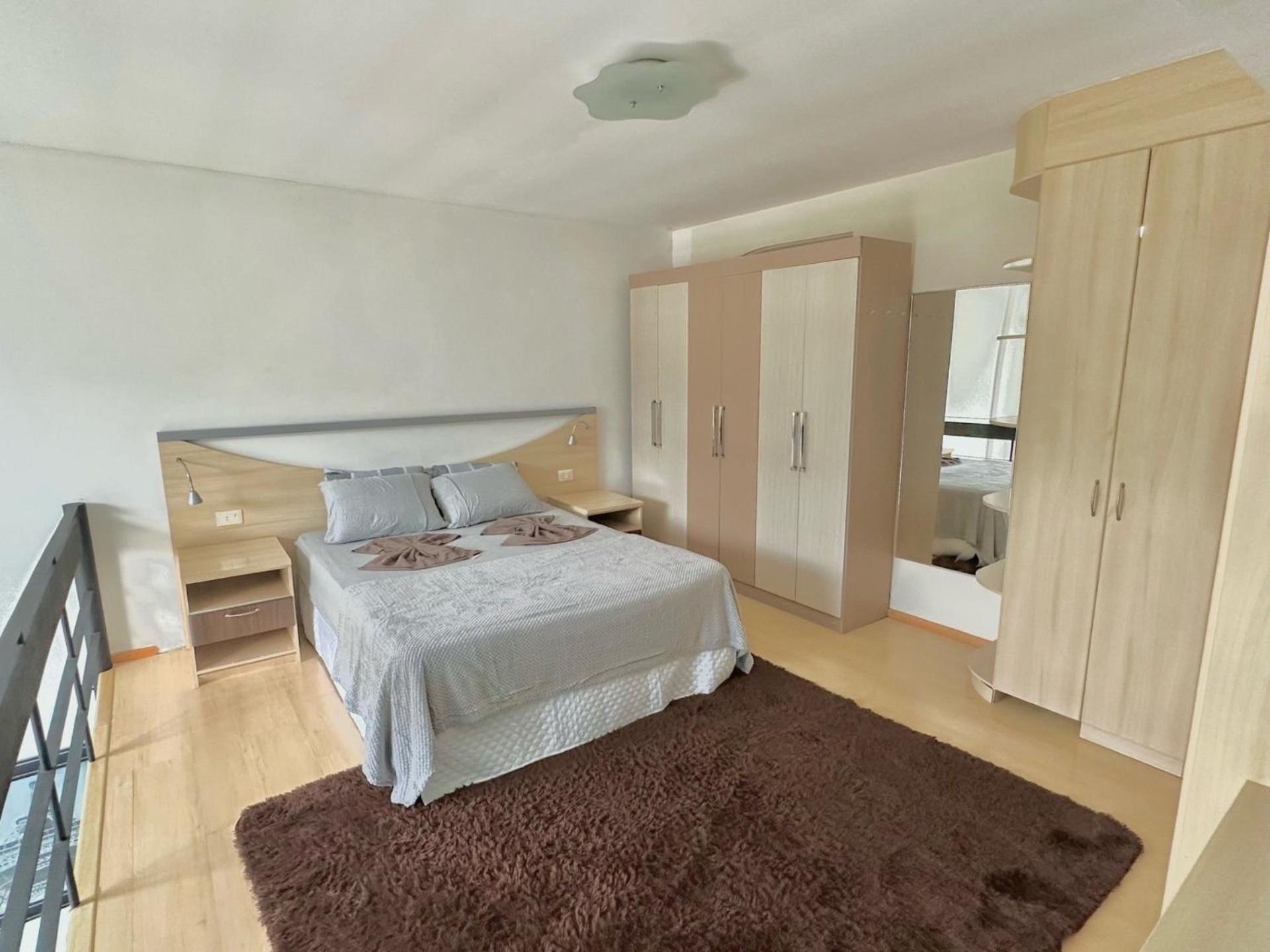 Saint Sebastian Flat 603- Com Hidro! Ate 3 Pessoas, Duplex, No Centro Villa Jaraguá do Sul Kültér fotó