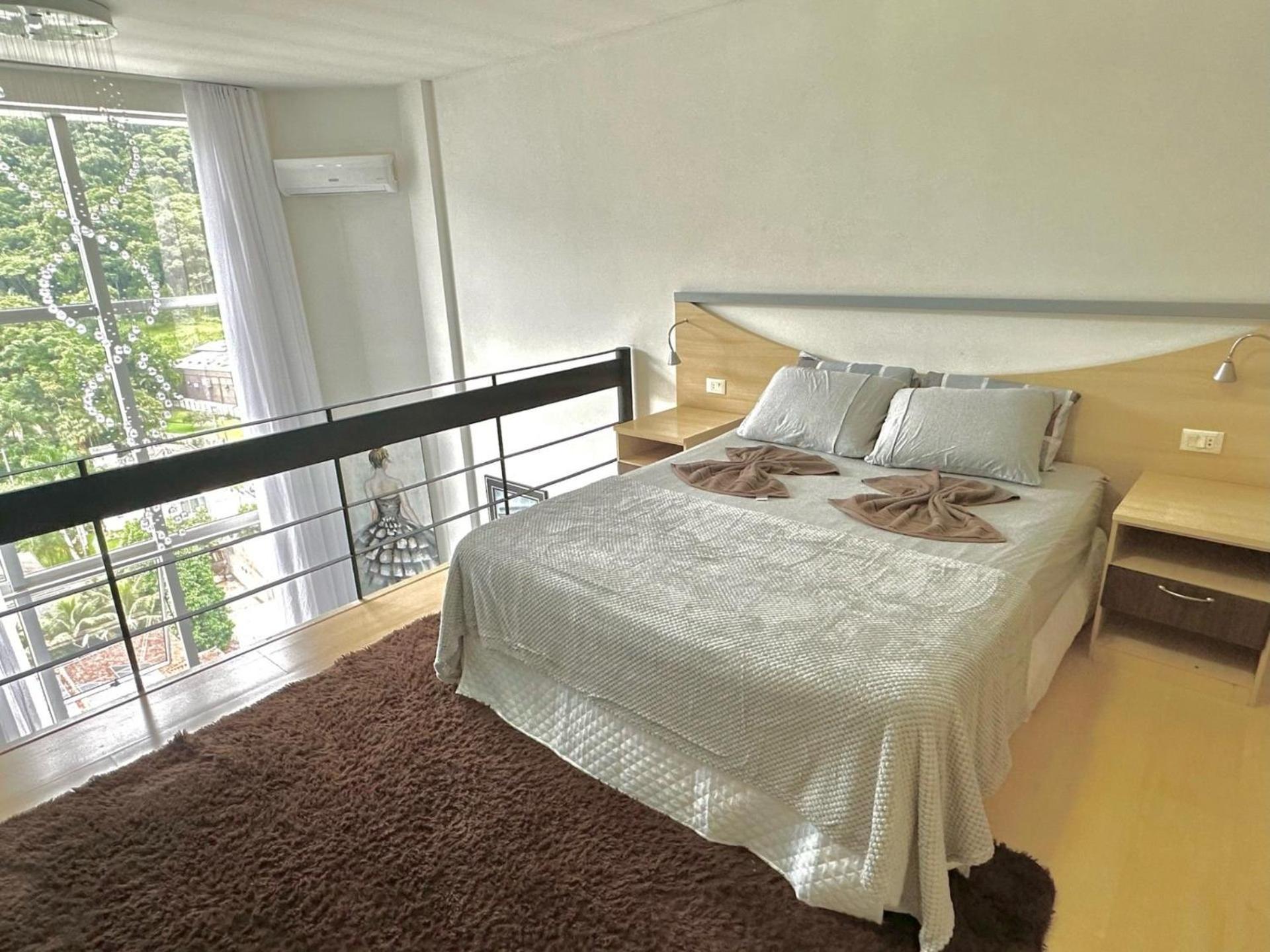 Saint Sebastian Flat 603- Com Hidro! Ate 3 Pessoas, Duplex, No Centro Villa Jaraguá do Sul Kültér fotó