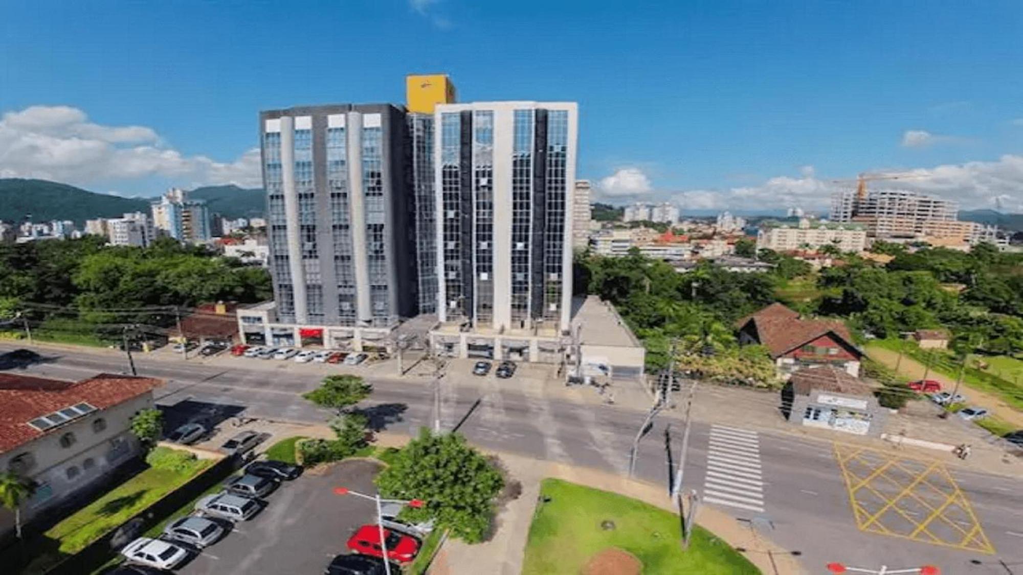 Saint Sebastian Flat 603- Com Hidro! Ate 3 Pessoas, Duplex, No Centro Villa Jaraguá do Sul Kültér fotó
